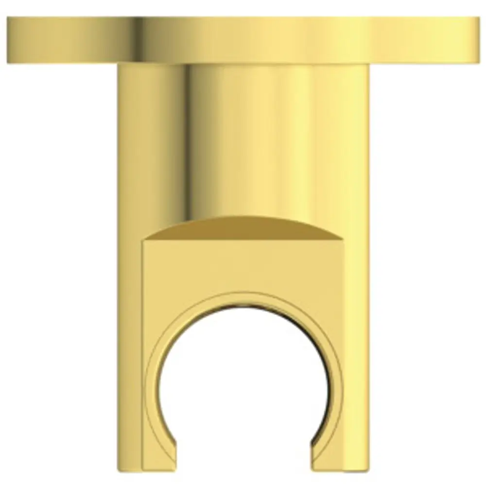 IS-Wandhalter-Idealrain-Atelier-f-HB-u-Brauseschlauch-G1-2-Brushed-Gold-BC807A2 gallery number 2